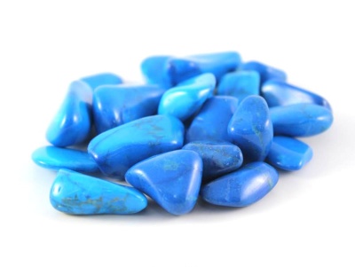 Blue Howlite Tumblestone Crystal Gemstones